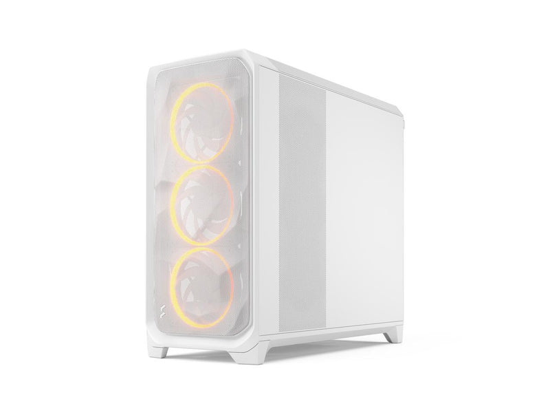 Fractal Design Meshify 3 XL RGB E-ATX Full Tower PC Case -  White Chassis with