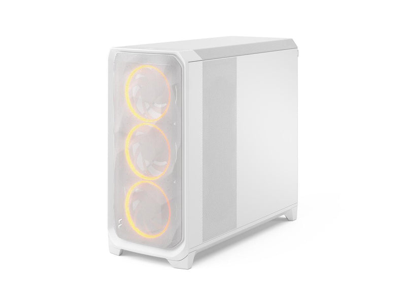 Fractal Design Meshify 3 XL RGB E-ATX Full Tower PC Case -  White Chassis with