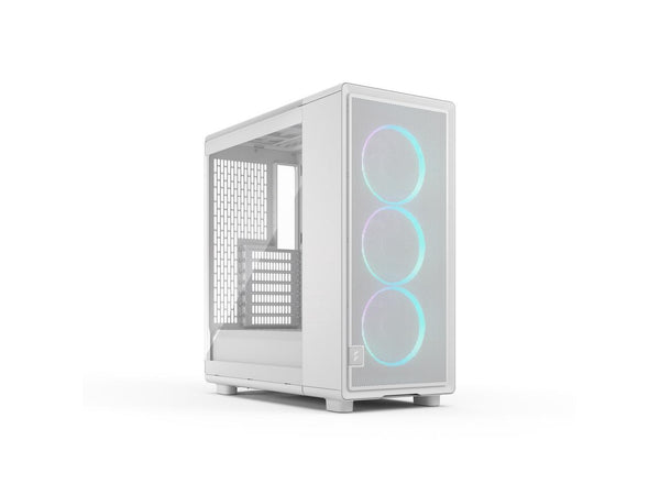 Fractal Design Epoch White RGB - Tempered Glass Clear Tint- High Airflow PC
