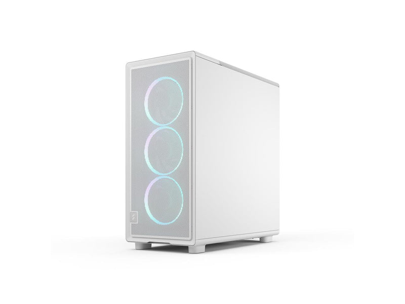 Fractal Design Epoch White RGB - Tempered Glass Clear Tint- High Airflow PC