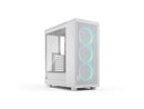 Fractal Design Epoch XL White RGB - Tempered Glass Clear Tint - High Airflow PC