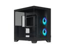 Fractal Design Pop 2 Vision Black RGB - Dual-Chamber PC Gaming Case - Front and