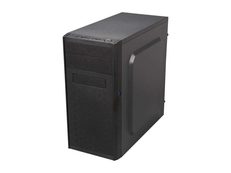 DIYPC MA08-BK Black SECC Micro ATX Mini Tower Computer Case