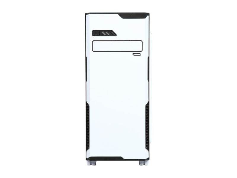 DIYPC Jax11-W White USB 3.0 ATX Mid Tower Computer Case with Pre-installed 1 x