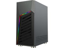 DIYPC Rainbow-Flash-G1 Black USB3.0 Steel ATX Mid Tower Gaming Computer Case w/