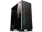 DIYPC Rainbow-Flash-G3 Black USB3.0 Steel/ Tempered Glass ATX Mid Tower Gaming