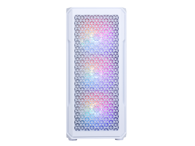 DIYPC S3-W-LED White USB3.0 Steel ATX Mid Tower Gaming Computer Case w/ 4 x