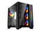 DIYPC ARGB-Q10-BK Black USB3.0 ATX Mid Tower Gaming Computer Case w/ Dual