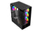 DIYPC ARGB-Q18-BK Black USB3.0 ATX Mid Tower Gaming Computer Case w/ Dual