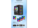 DIYPC ARGB-R1-BK Black USB3.0 /Type C Micro ATX Gaming Computer Case w/ Tempered