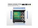 DIYPC ARGB-N6-BK Black Dual USB3.0/ 1 xType C Tempered Glass ATX Gaming Computer
