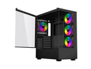 DIYPC ARGB-Q18.V2-BK Black USB3.0 ATX Mid Tower Gaming Computer Case w/ Dual