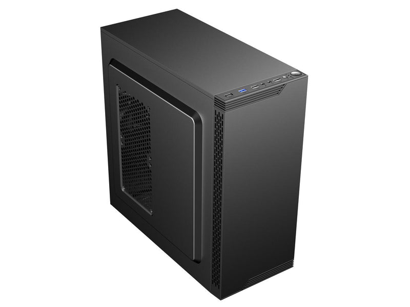 DIYPC  DIY-S05-BK Black USB3.0 Steel  ATX Mid Tower Computer Case, 3 x120mm