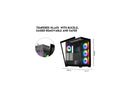 DIYPC  Vanguard-F2-BK -Black Dual USB3.0 and Type C Tempered Glass ATX Full