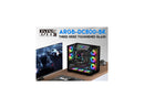 DIYPC ARGB-DC800-BK Black USB3.0 and Type C Tempered Glass ATX Mid Tower Dual