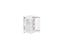 DIYPC ARGB-N8-W White Dual USB3.0/ 1 xType C Tempered Glass ATX Gaming Computer