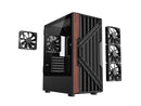 DIYPC DIY-G18-WD Black USB3.0 /Type C ATX Mid Tower Gaming Computer Case w/