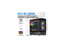 DIYPC IDX1-BK-ARGB Black USB3.0/ Type C Tempered Glass ATX Gaming Computer Case