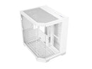 DIYPC DIY-CUBE03-W White Dual USB3.0 Tempered Glass Micro ATX Gaming Computer