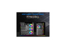 DIYPC ARGB-N3-PRO Black Tempered Glass ATX Gaming Computer Case w/ 3 xTempered