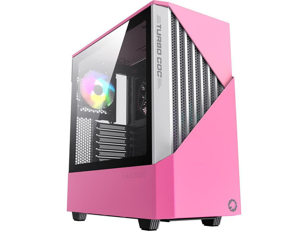 GAMEMAX Contac COC WP White / Pink Computer Case