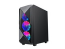 Gamemax Revolt Black USB3.0 Tempered Glass ATX Mid Tower Gaming Computer Case