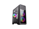 Gamemax G563 Black Steel ATX Tower USB3.0 Computer Case w/ 3 x Autoflow Rainbow