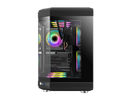 GAMEMAX HYPE BLACK USB3.0/Type C Panoramic Tempered Glass ATX Mid-Tower PC case