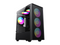 GAMEMAX Storm WH Black Micro-ATX Gaming Case-Pre-installed 1x  Autoflow Rainbow