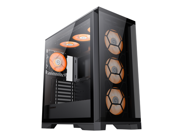 GAMEMAX Leader TG Black Full Tower Computer Case-Micro ATX / ATX / ITX / E-ATX