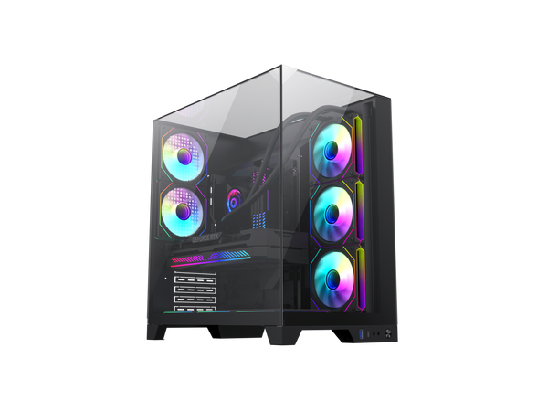 GAMEMAX Infinity Plus Black USB3.0 / Type C ATX Mid-Tower Gaming Computer Case