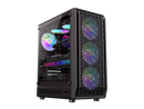 GAMEMAX Forge AB Black Tempered Glass USB3.0 and Type C  Mid Tower ATX PC Gaming