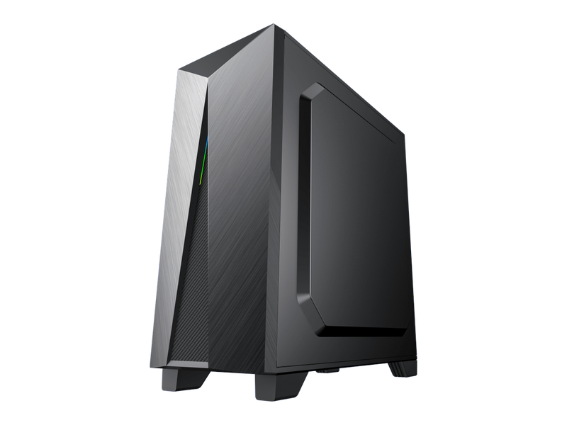GAMEMAX Gamemax Nova N6 Black Steel / Tempered Glass ATX Mid Tower Gaming