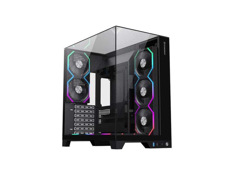 GAMEMAX Infinity Pro Black USB3.0 / Type C ATX Mid-Tower Gaming Computer Case