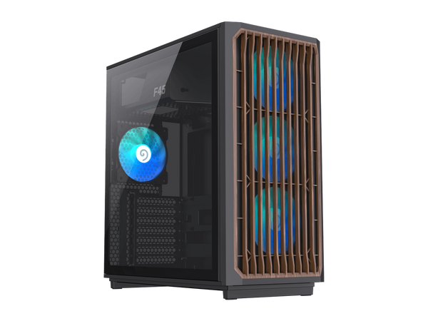 GAMEMAX F45 BW Black Mid-Tower Case (Computer Cases - ATX Form)