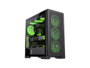 GAMEMAX Mid Tower Gaming Case LEADER 2 BK Leader 2 BK Black case. Comprehensive