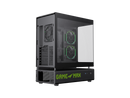 GAMEMAX GAMEMAX N90 Modular Dual-Chamber PC Case N90 BG Black 270° Panoramic