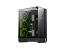GAMEMAX T20 BK Black case. Three-sided tempered glass offers a full,