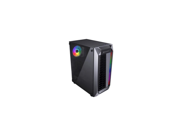 COUGAR MX410 Black ATX Mid Tower Powerful and Compact Mid-Tower Case with Dual