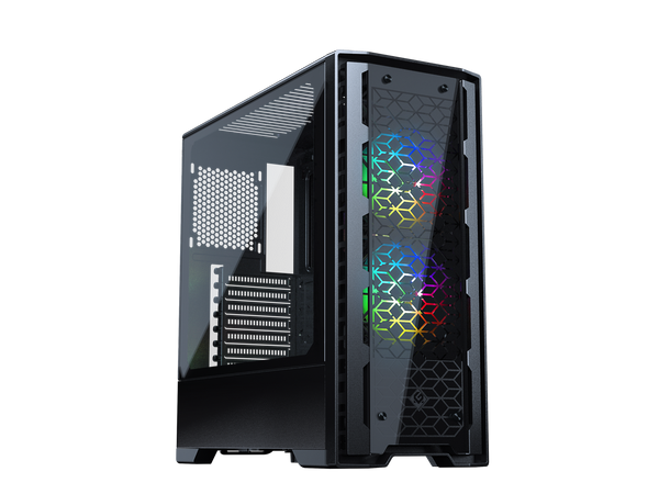 Magniumgear NEO-G ATX Mid-tower, High Airflow Mesh front design, 2x 120 D-RGB