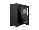 Metallic Gear (MG-NE410_BK02) Neo V2 Micro-ATX Case, Compact Chassis