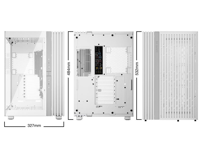 be quiet! LIGHT BASE 900 DX White ABS / Steel / Tempered Glass ATX Full Tower