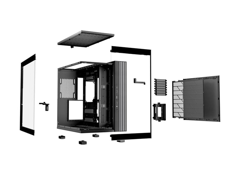 be quiet! Light Base 600 DX Black Steel (SGCC), ABS, Glass ATX Mid Tower Case