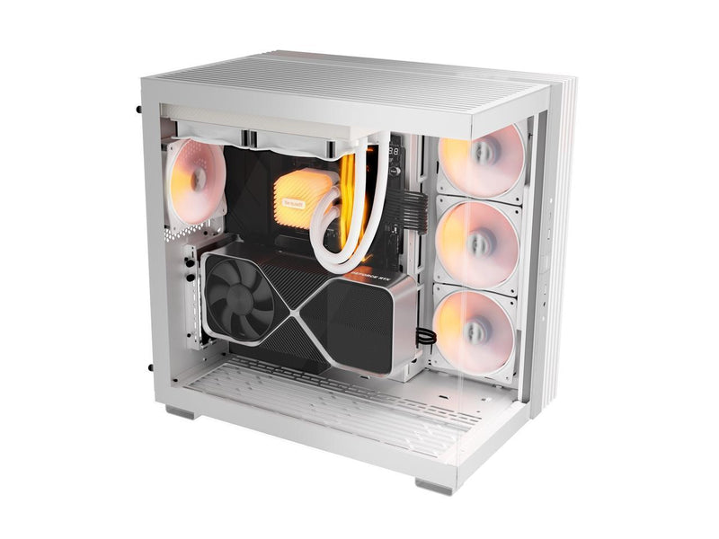 be quiet! Light Base 600 DX - White Steel (SGCC), ABS, Glass ATX Mid Tower Case