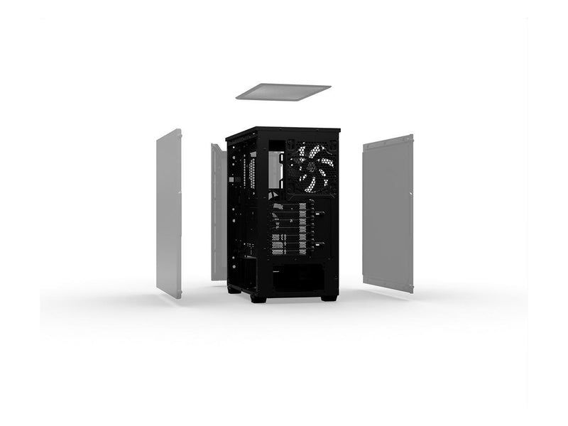 be quiet! BG073 PURE BASE 501 Black ABS / Steel ATX Full Tower Computer Case