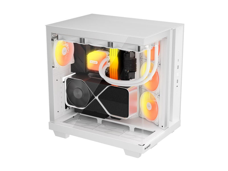 Be Quiet Light Base 500 LX White Light Base 500 LX White White ABS / Steel /