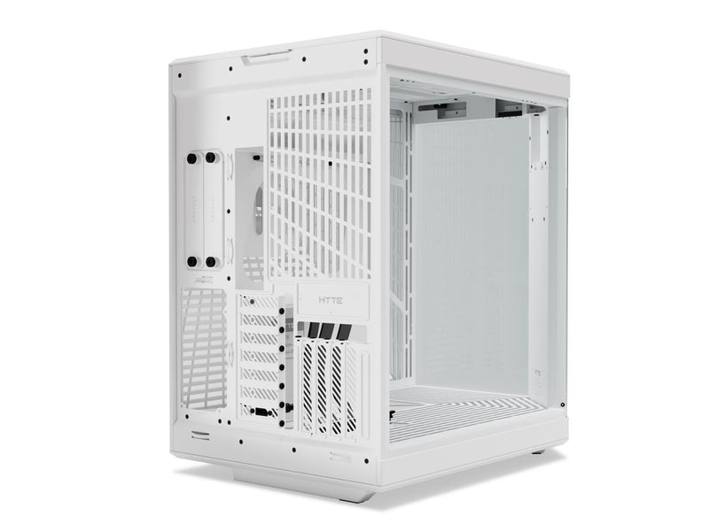 HYTE Y70 Touch Dual Chamber Mid-Tower ATX Case with Touchscreen, Snow White,