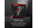 HYTE Y70 CS-HYTE-Y70-BR Dual Chamber Mid-Tower ATX Case with PCIe 4.0 Express