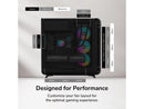 HYTE X50 Air Modern Performance ATX Mid-Tower PC Gaming Case - Pitch Black