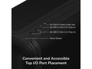 HYTE X50 Air Modern Performance ATX Mid-Tower PC Gaming Case - Pitch Black